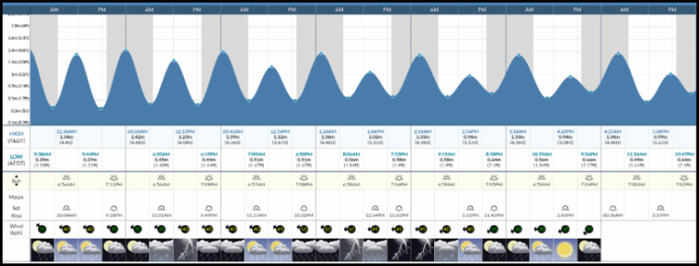 NSW Tide Charts