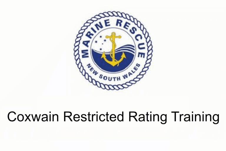 Coxswain Restricted Rating Course 2025