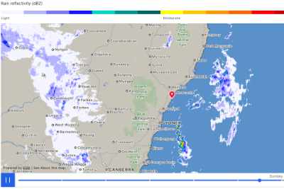 Weather radar thumbnail